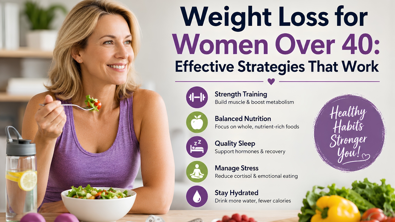 Weight Loss for Women Over 40: Effective Strategies That Work